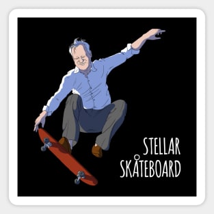 Stellar Skateboard! Magnet